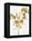 Nature Gold on White III-Danielle Carson-Framed Stretched Canvas