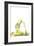 Nature Harmony Healthy Lifestyle Concept - Double Exposure Image of Woman Doing Yoga Asana King Pig-f9photos-Framed Photographic Print