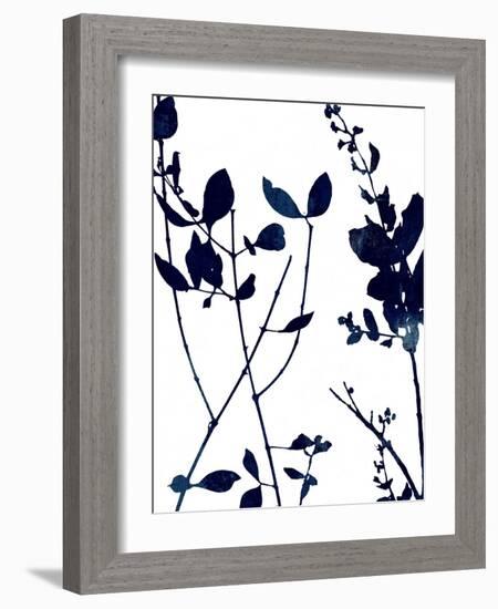 Nature Indigo Blue I-Danielle Carson-Framed Art Print