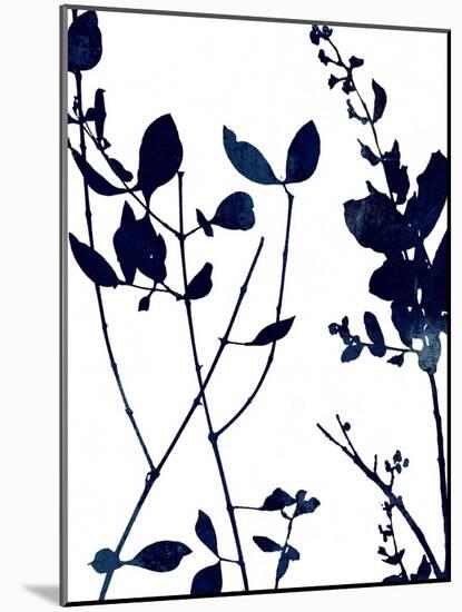Nature Indigo Blue I-Danielle Carson-Mounted Art Print