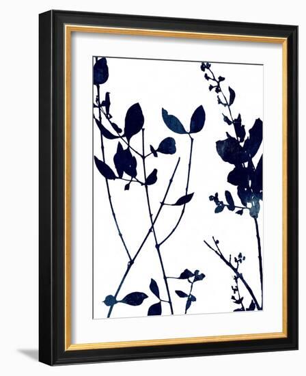 Nature Indigo Blue I-Danielle Carson-Framed Art Print
