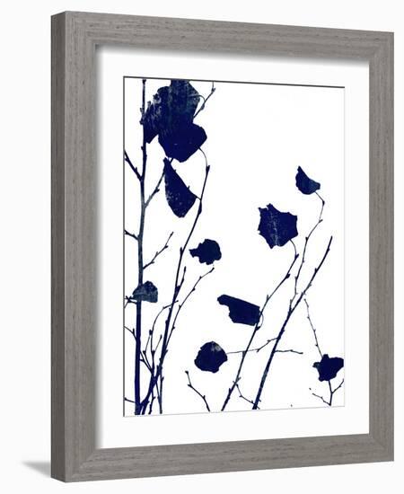 Nature Indigo Blue II-Danielle Carson-Framed Art Print