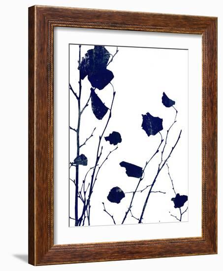 Nature Indigo Blue II-Danielle Carson-Framed Art Print