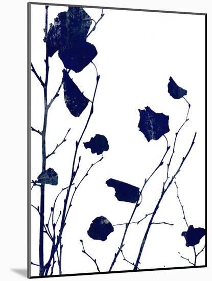 Nature Indigo Blue II-Danielle Carson-Mounted Art Print