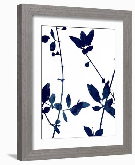 Nature Indigo Blue III-Danielle Carson-Framed Art Print