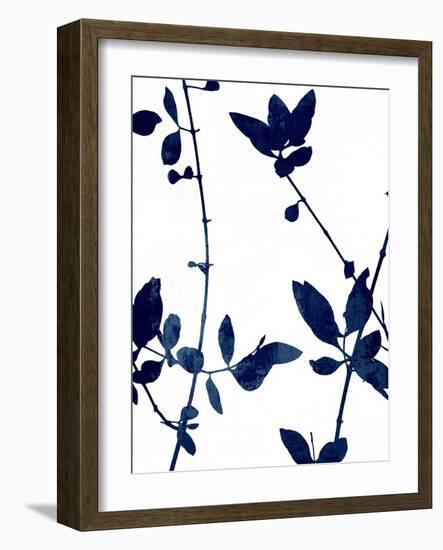 Nature Indigo Blue III-Danielle Carson-Framed Art Print