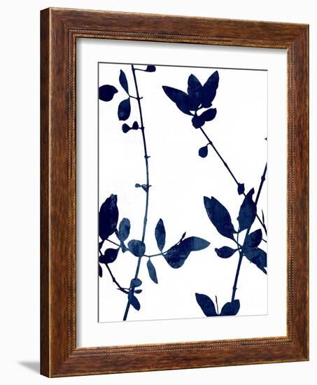 Nature Indigo Blue III-Danielle Carson-Framed Art Print