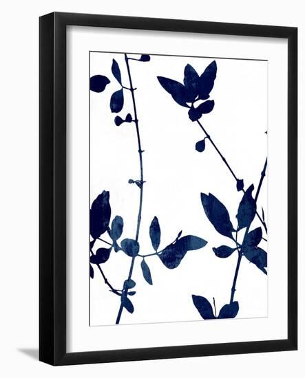 Nature Indigo Blue III-Danielle Carson-Framed Art Print