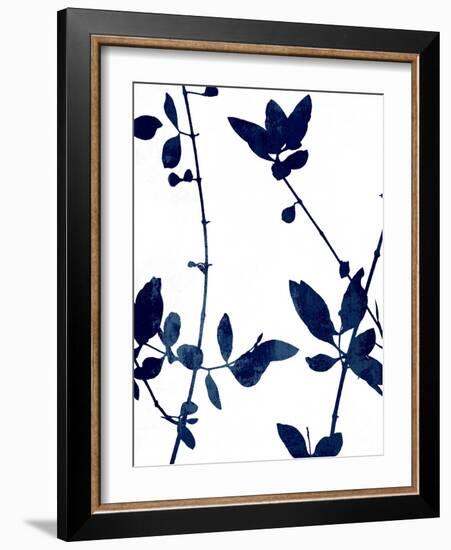 Nature Indigo Blue III-Danielle Carson-Framed Art Print