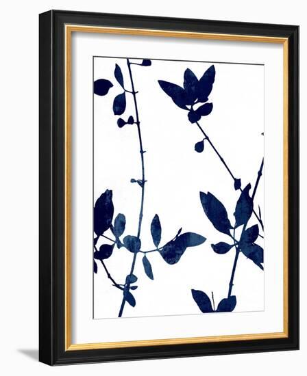 Nature Indigo Blue III-Danielle Carson-Framed Art Print