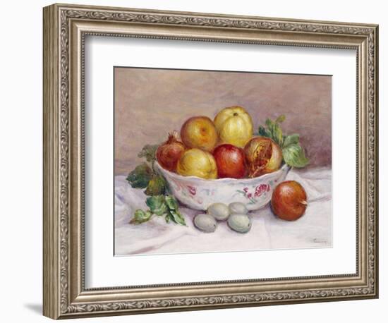 Nature Morte a la Grenade-Pierre-Auguste Renoir-Framed Giclee Print