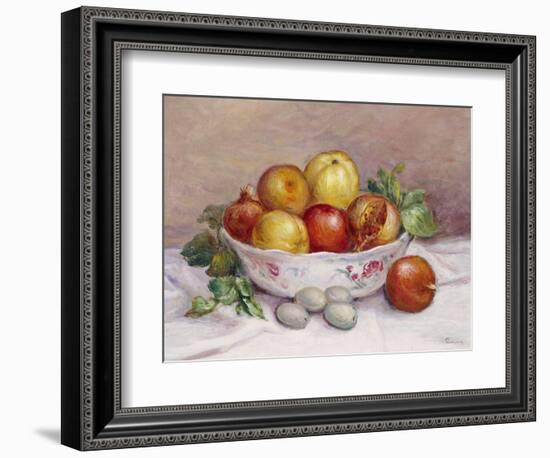 Nature Morte a la Grenade-Pierre-Auguste Renoir-Framed Giclee Print