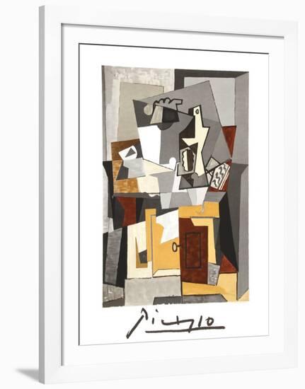 Nature Morte a la porte et a la clef-Pablo Picasso-Framed Collectable Print