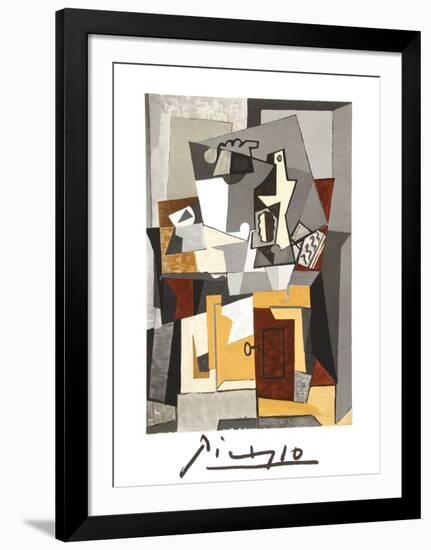 Nature Morte a la porte et a la clef-Pablo Picasso-Framed Collectable Print