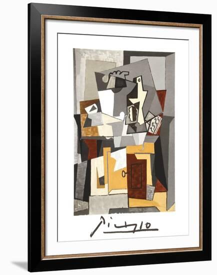 Nature Morte a la porte et a la clef-Pablo Picasso-Framed Collectable Print