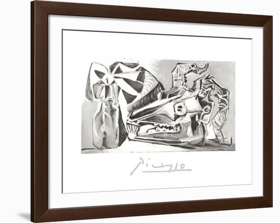 Nature Morte a la Tete Chevre, Boutei-Pablo Picasso-Framed Collectable Print