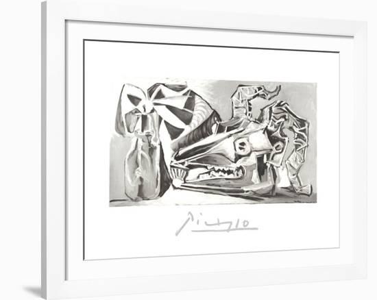 Nature Morte a la Tete Chevre, Boutei-Pablo Picasso-Framed Collectable Print