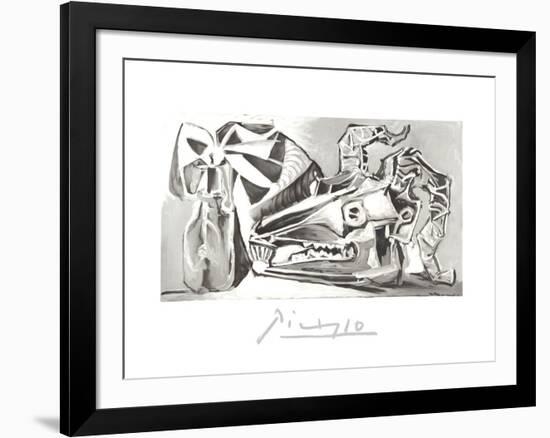 Nature Morte a la Tete Chevre, Boutei-Pablo Picasso-Framed Collectable Print