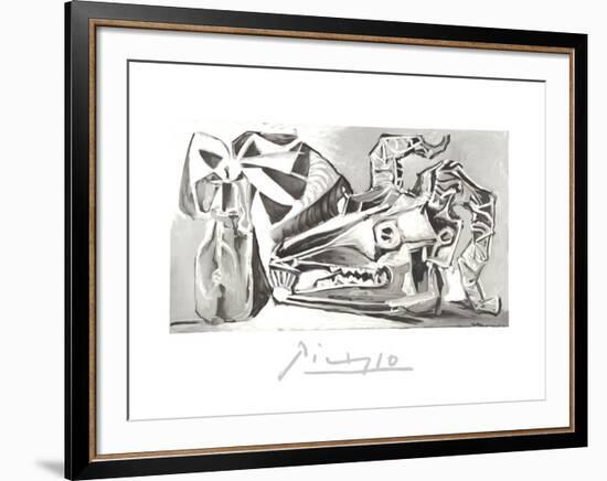 Nature Morte a la Tete Chevre, Boutei-Pablo Picasso-Framed Collectable Print