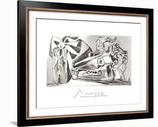 Nature Morte a la Tete Chevre, Boutei-Pablo Picasso-Framed Collectable Print