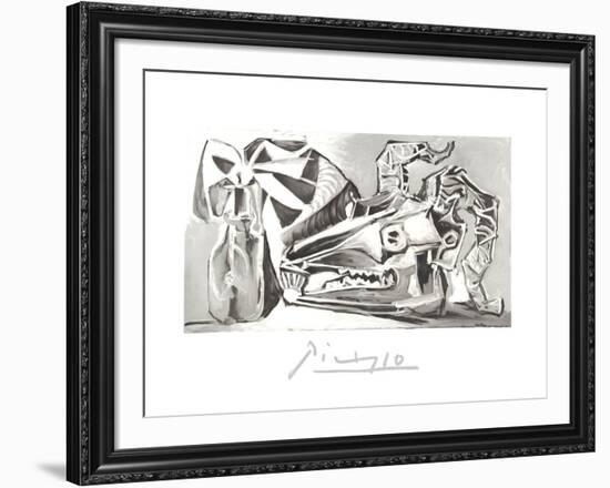 Nature Morte a la Tete Chevre, Boutei-Pablo Picasso-Framed Collectable Print