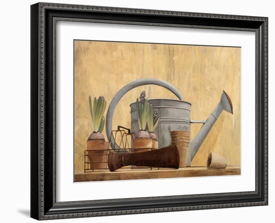 Nature Morte au Broc-Claudine Picard-Framed Art Print