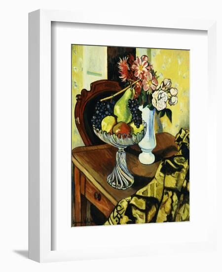 Nature Morte Au Compotier, 1918-Suzanne Valadon-Framed Giclee Print