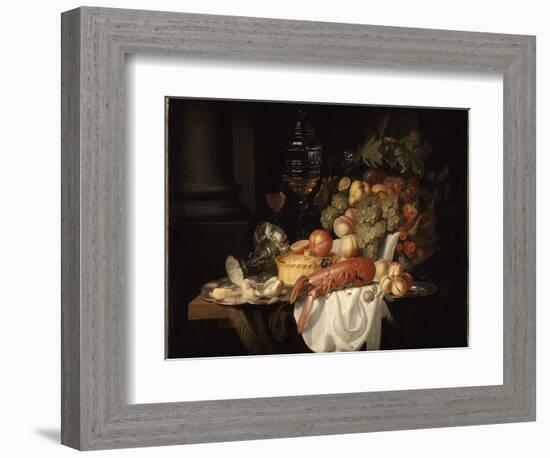 Nature morte au homard-Johannes Hannot-Framed Giclee Print