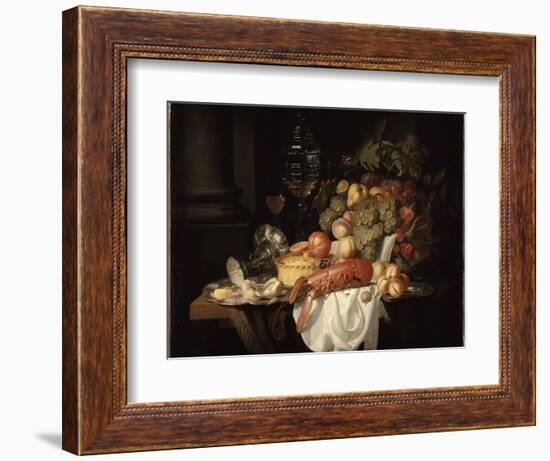 Nature morte au homard-Johannes Hannot-Framed Giclee Print