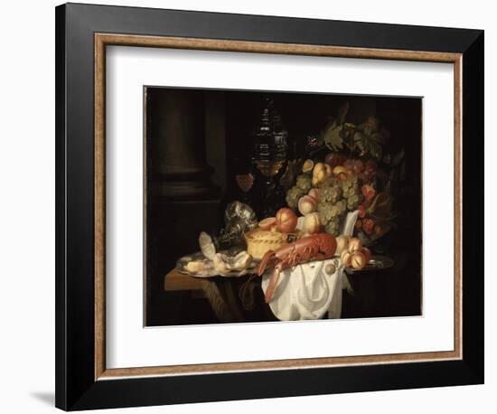 Nature morte au homard-Johannes Hannot-Framed Giclee Print