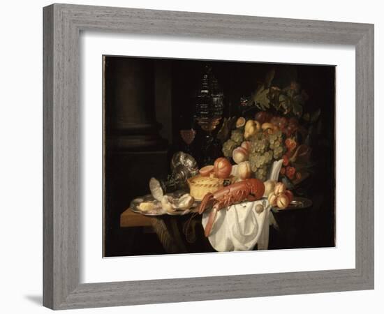 Nature morte au homard-Johannes Hannot-Framed Giclee Print