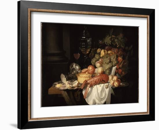 Nature morte au homard-Johannes Hannot-Framed Giclee Print