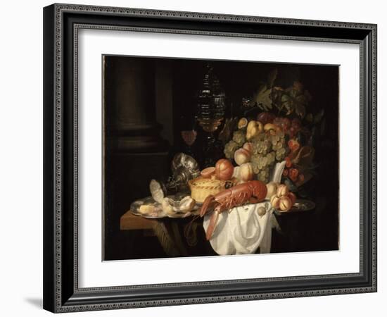 Nature morte au homard-Johannes Hannot-Framed Giclee Print