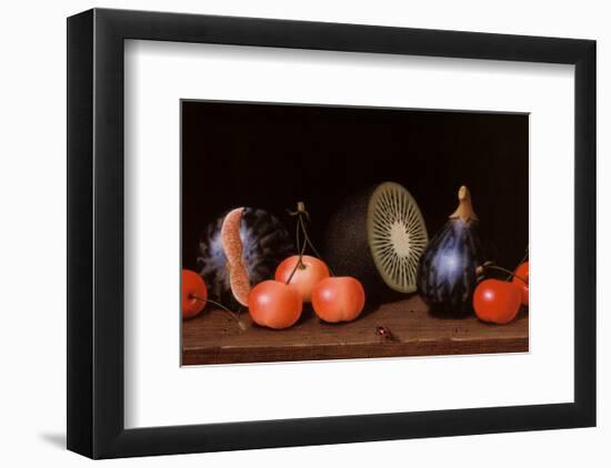 Nature Morte au Kiwi-Charles Joly-Framed Art Print