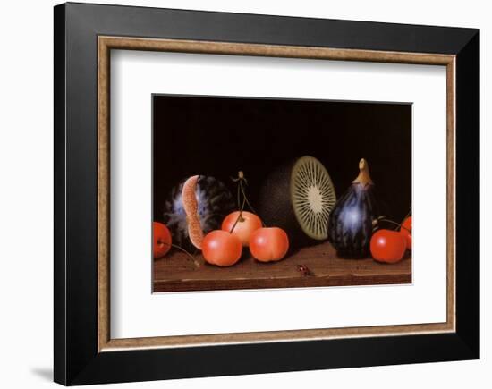 Nature Morte au Kiwi-Charles Joly-Framed Art Print