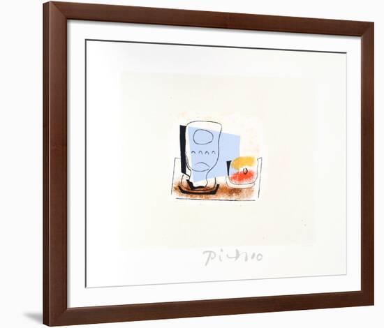 Nature Morte au Verre-Pablo Picasso-Framed Collectable Print