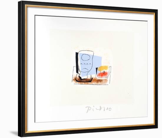 Nature Morte au Verre-Pablo Picasso-Framed Collectable Print