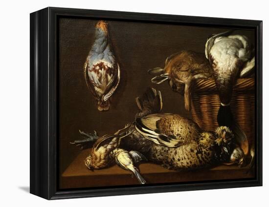 Nature Morte Aux Gibier (Still Life with Game), 1671-Francois Mather-Framed Premier Image Canvas