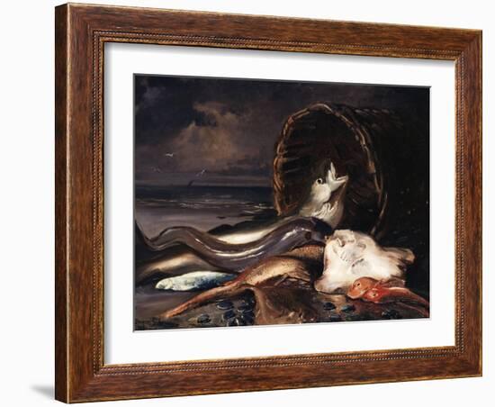 Nature morte aux poissons-Jacques-emile Blanche-Framed Giclee Print