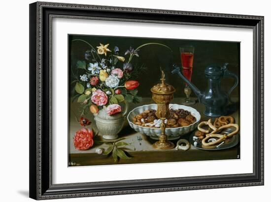 Nature Morte - Still Life - Peinture De Clara Peeters (1594-1658), 1611 - Oil on Canvas, 52X73 - Mu-Clara Peeters-Framed Giclee Print