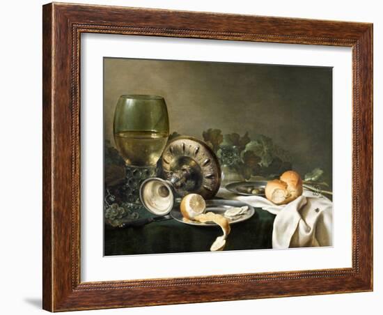 Nature Morte - Still-Life - Peinture De Willem Claesz (Claeszoon) Heda (1594-1680) - Hallwylska Mus-Willem Claesz Heda-Framed Giclee Print