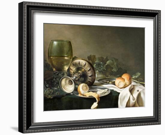 Nature Morte - Still-Life - Peinture De Willem Claesz (Claeszoon) Heda (1594-1680) - Hallwylska Mus-Willem Claesz Heda-Framed Giclee Print