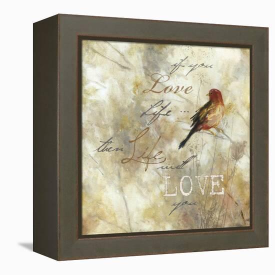 Nature Notation II-Carol Robinson-Framed Stretched Canvas