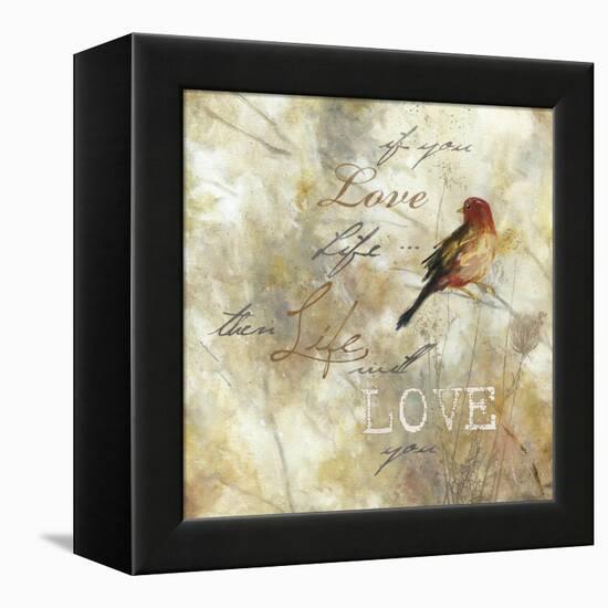 Nature Notation II-Carol Robinson-Framed Stretched Canvas