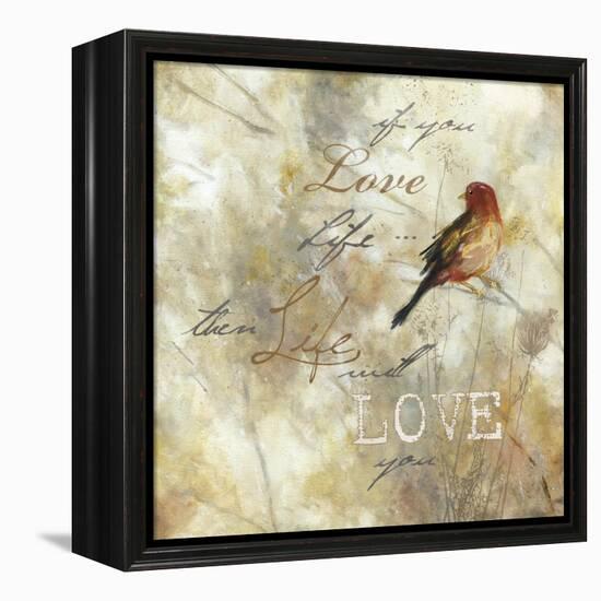 Nature Notation II-Carol Robinson-Framed Stretched Canvas