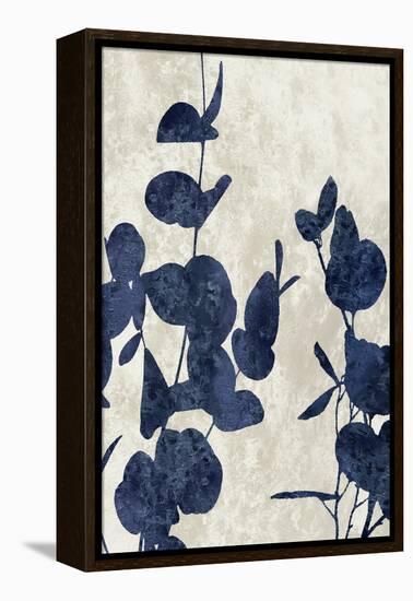 Nature Panel Blue I-Danielle Carson-Framed Stretched Canvas