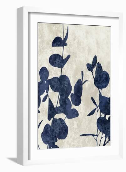 Nature Panel Blue I-Danielle Carson-Framed Art Print