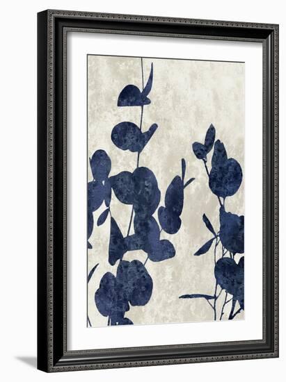 Nature Panel Blue I-Danielle Carson-Framed Art Print