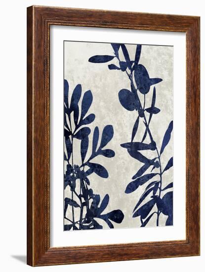 Nature Panel Blue III-Danielle Carson-Framed Art Print