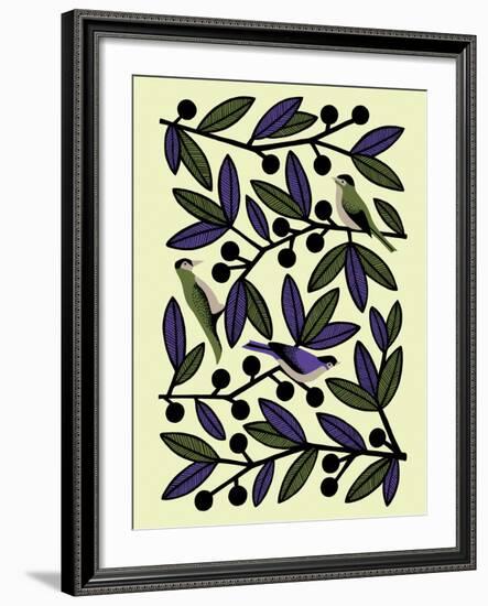 Nature Patterns I-Nadia Taylor-Framed Giclee Print